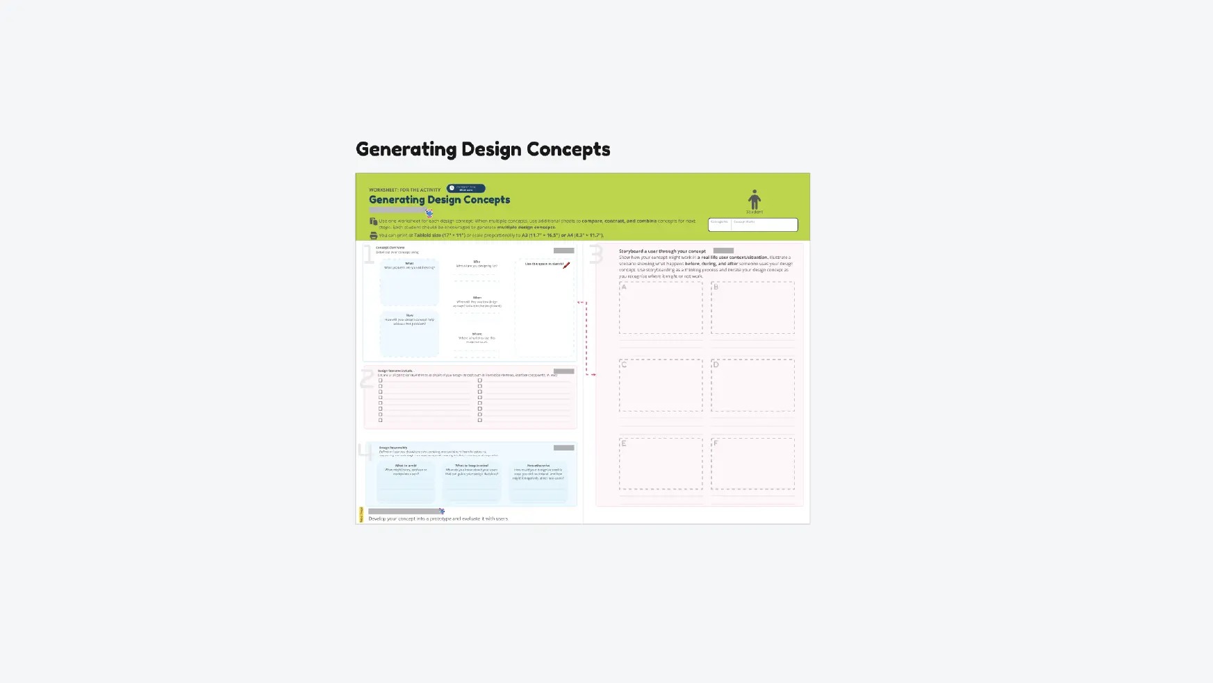 Generating Design Concepts