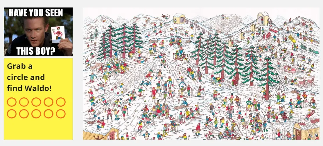 Template cover of ⛷️ Finding Waldo Icebreaker