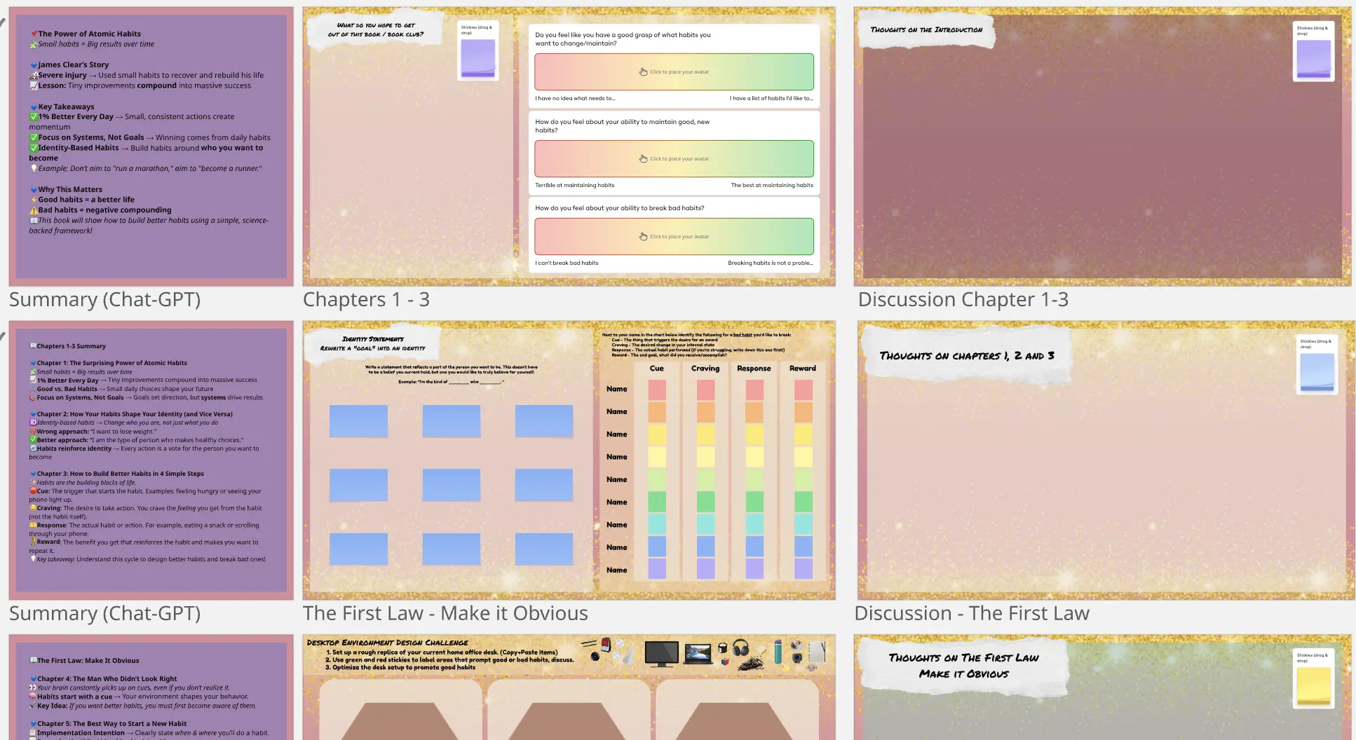 Interactive Book Club - Atomic Habits