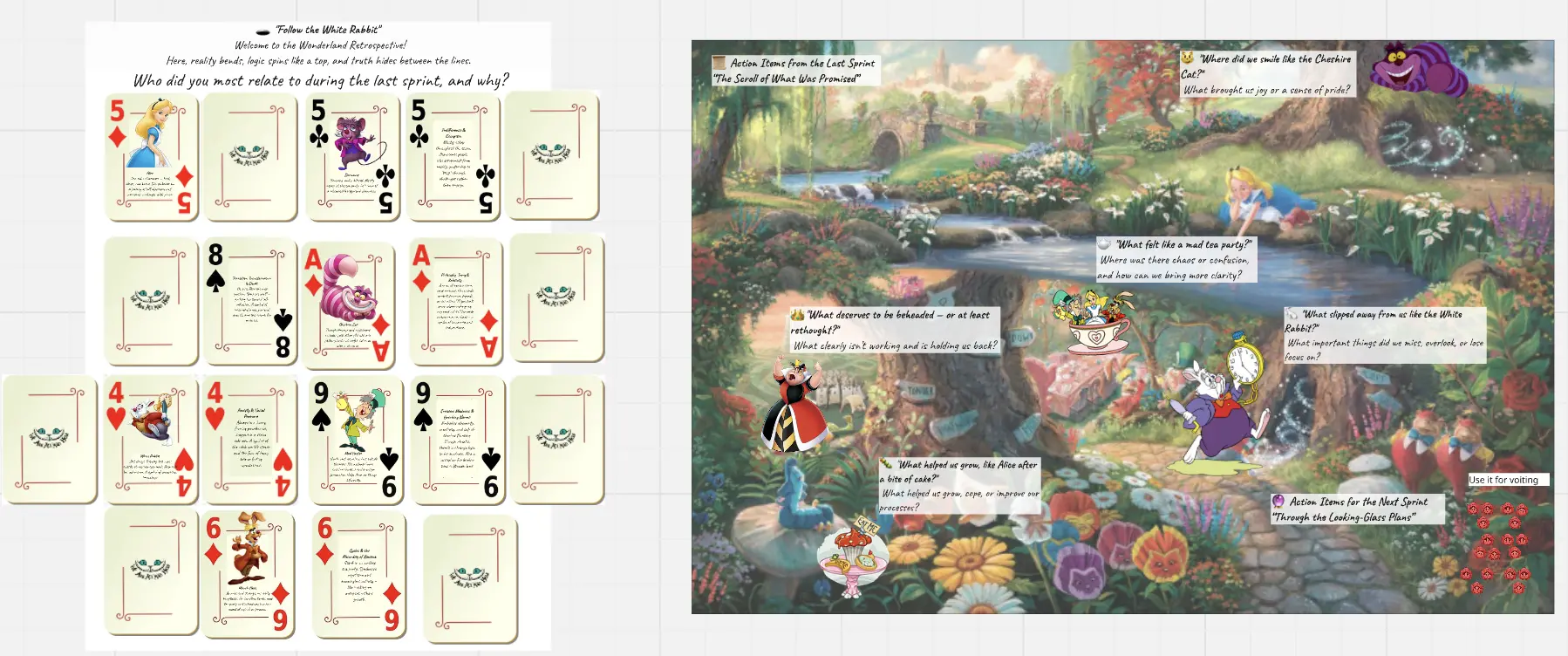 Retrospective Follow the White Rabbit