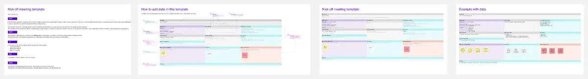 Template cover of Kick-off Meeting