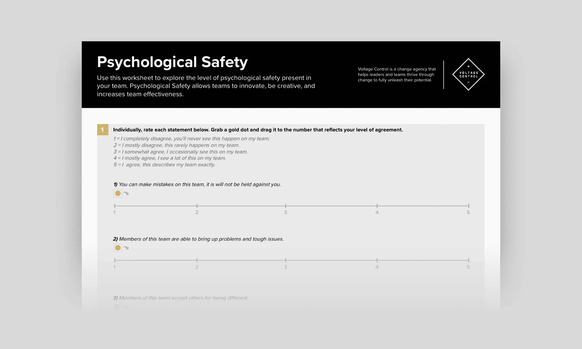 Template cover of Psychological Safety Check