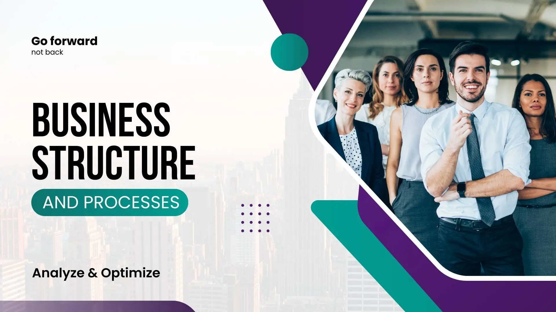 Template cover of Align Business Structure and Processes