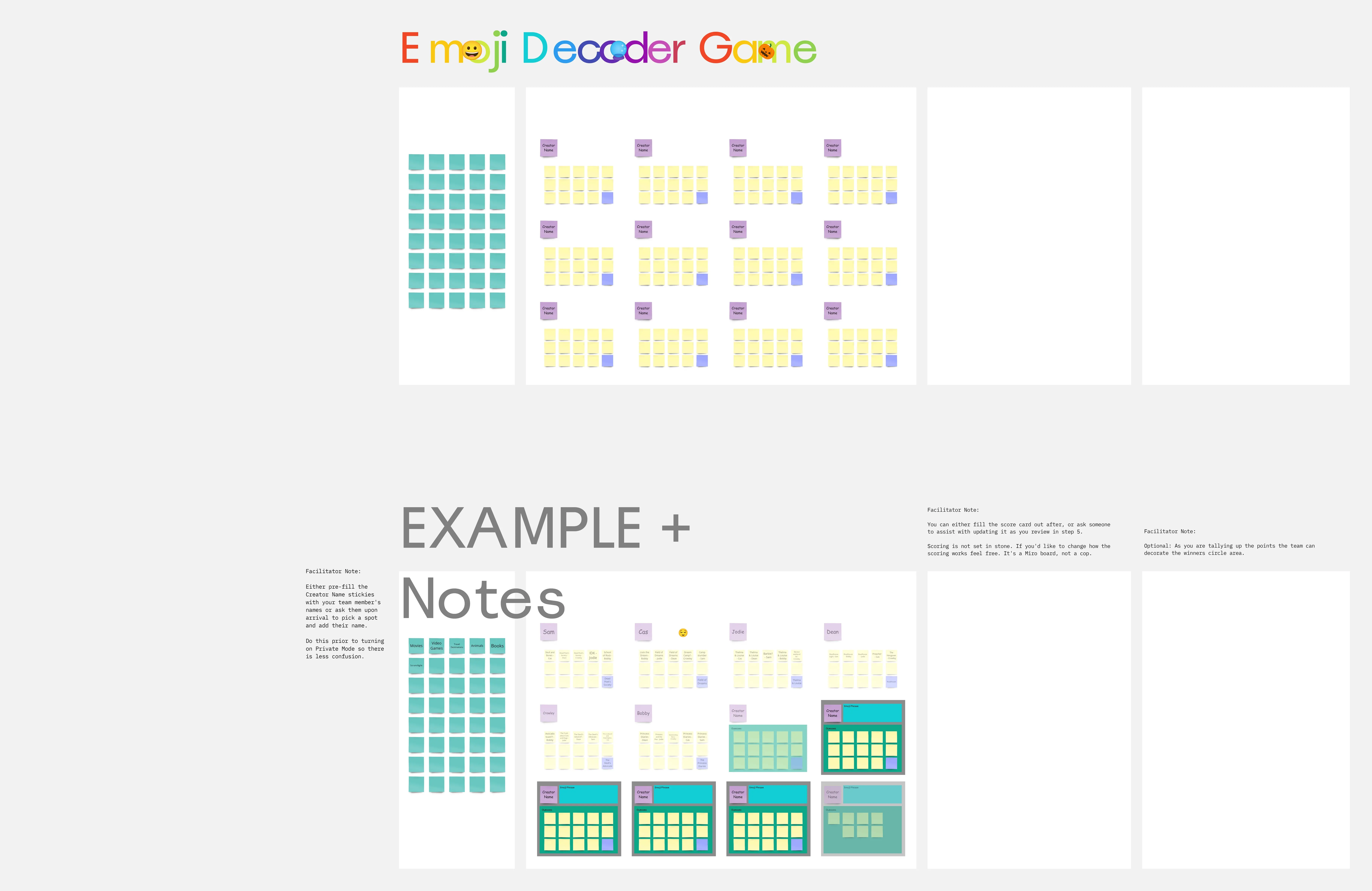 Template cover of Emoji Decoder Game