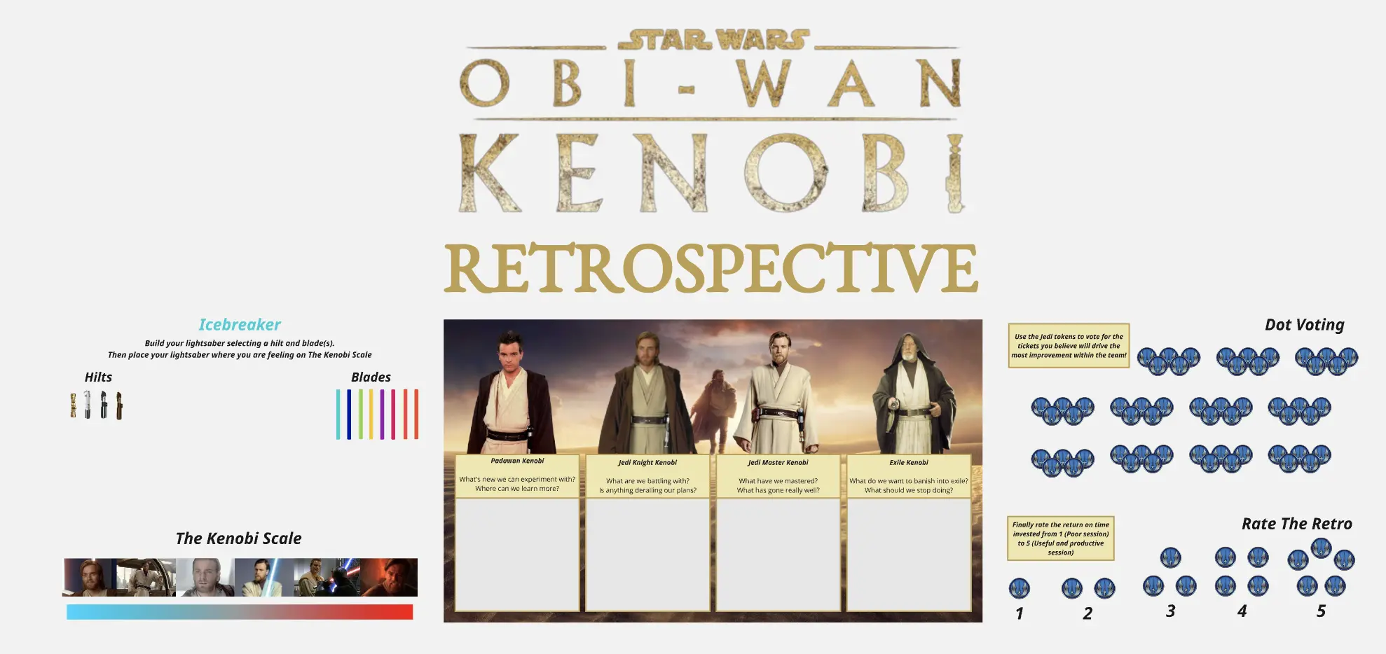 Template cover of Obi Wan Kenobi Retro
