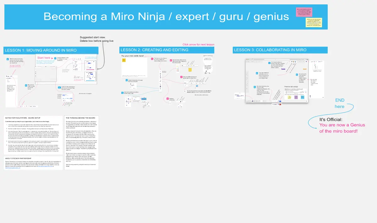 Template cover of Getting to grips with Miro