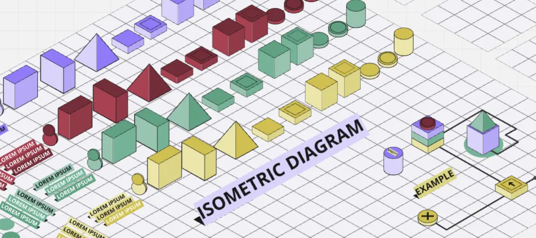 Template cover of 🖌️ Isometric Diagram 3D