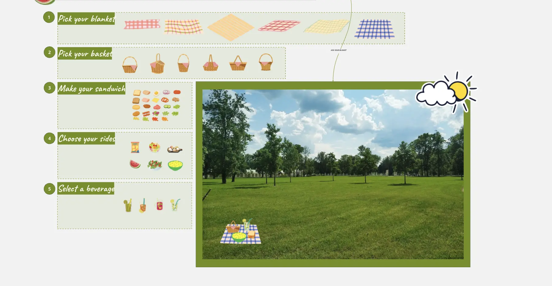 Template cover of Summer Picnic Icebreaker