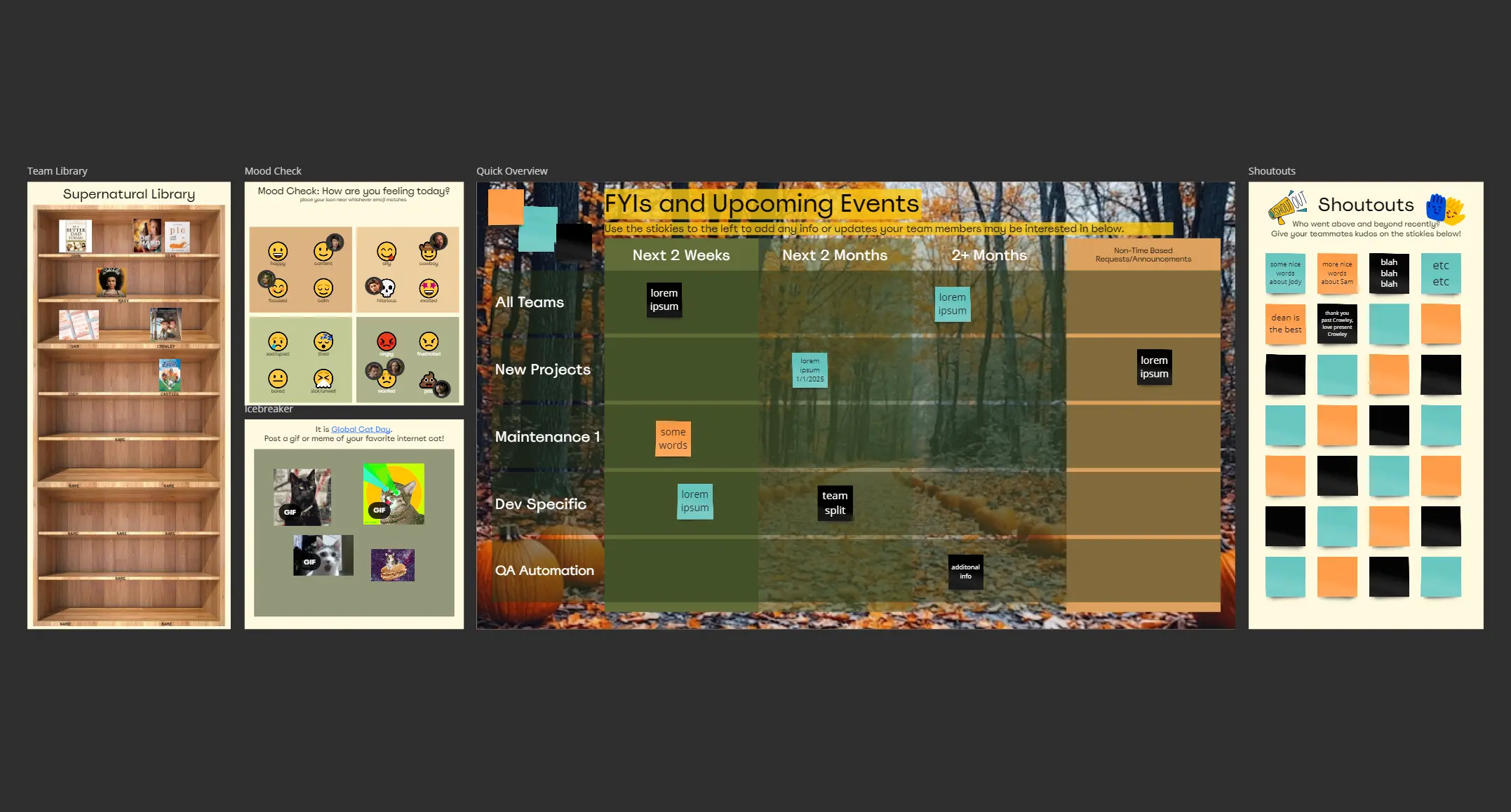 Template cover of Theme-Able Team Check-In