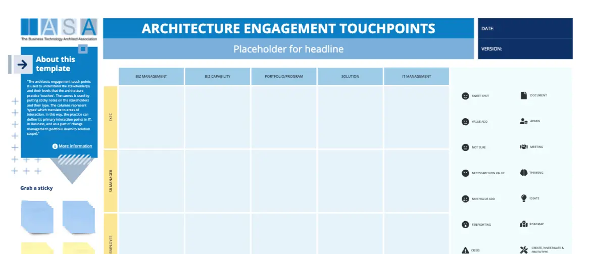 Template cover of IASA - Architecture Engagement Touchpoints