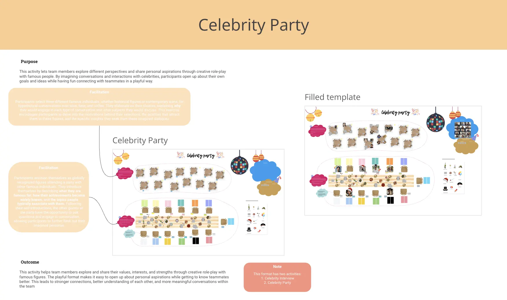 Template cover of Celebrity Party