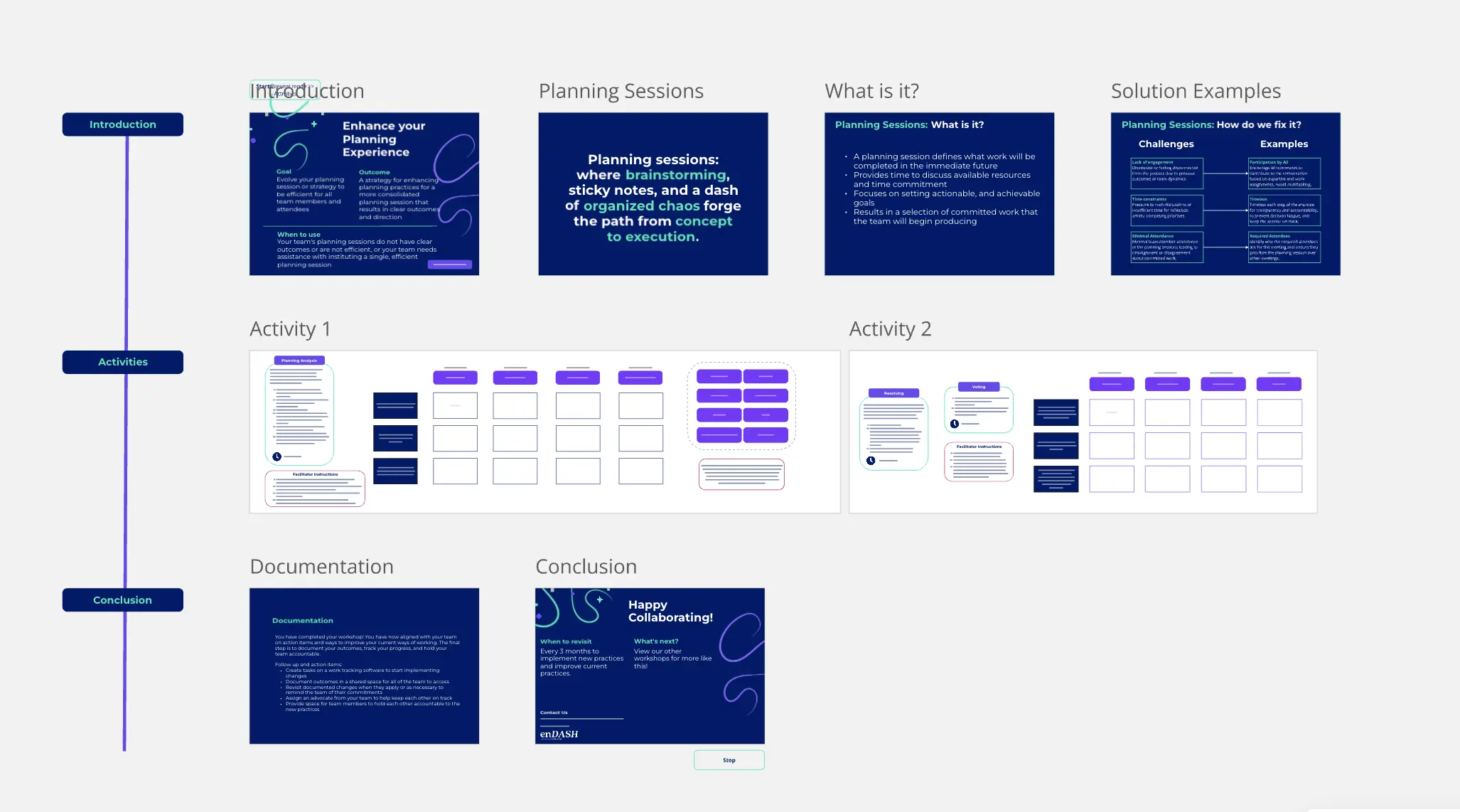 Template cover of Next-Level Planning Experience