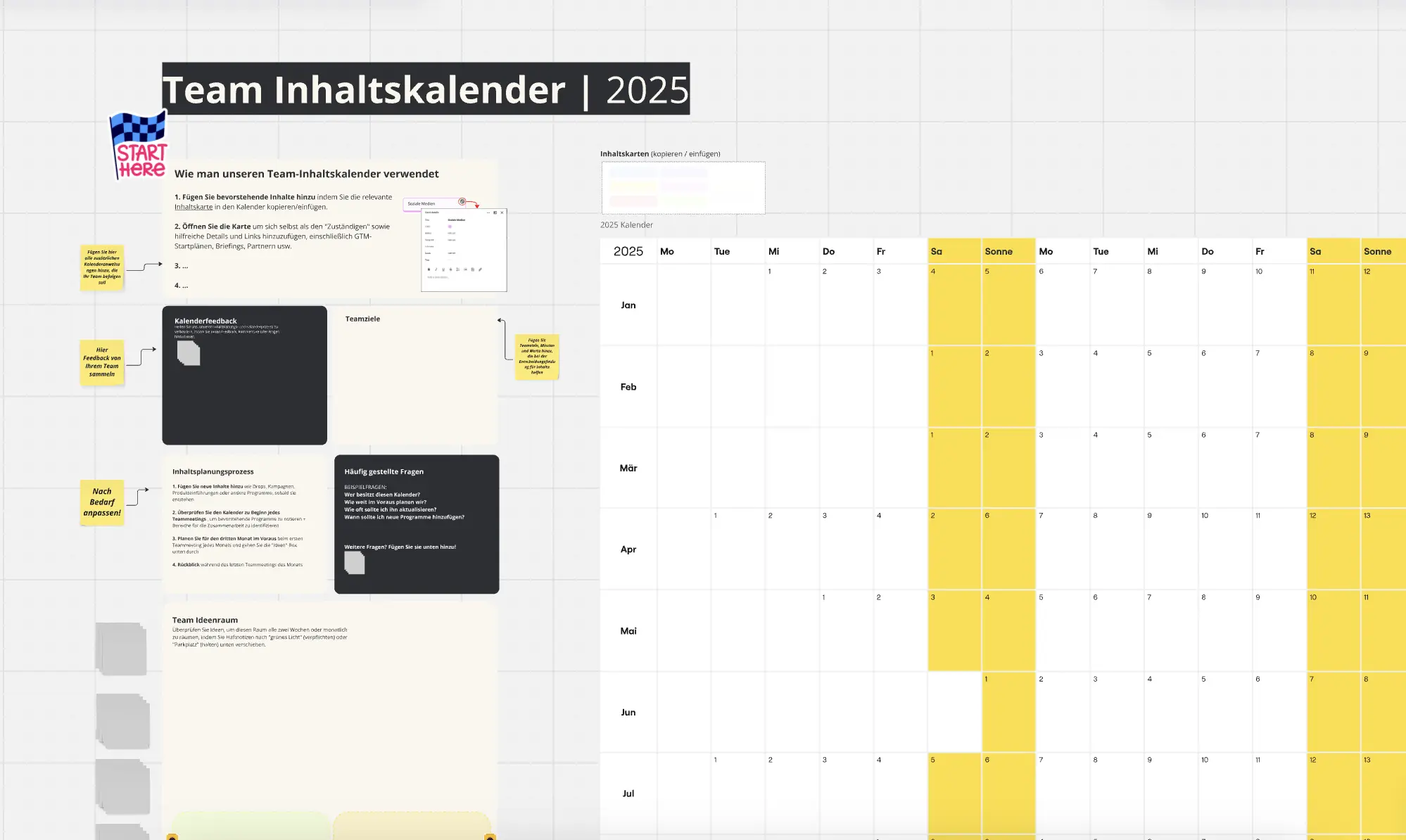 Template cover of Content-Kalender 2025