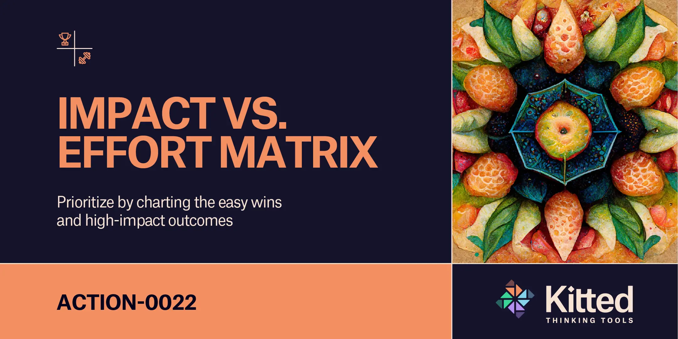 Template cover of Impact VS Effort Matrix