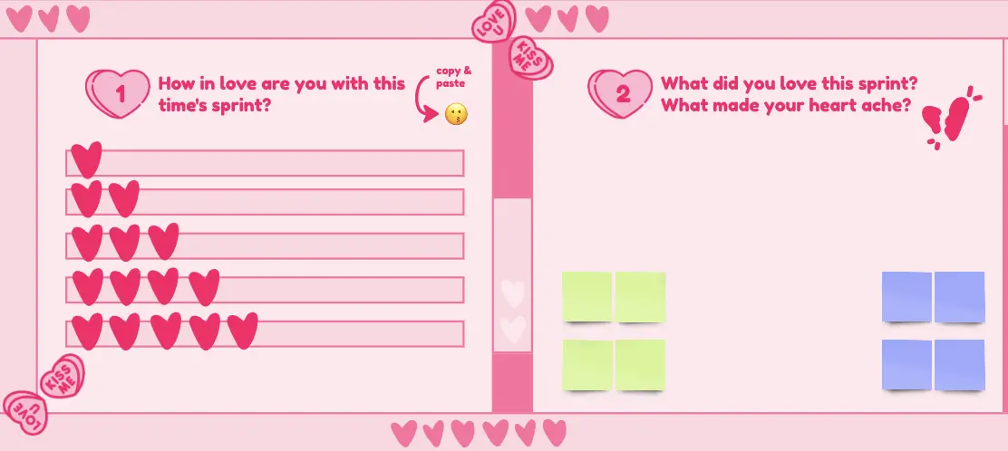 Template cover of Valentine's Retro