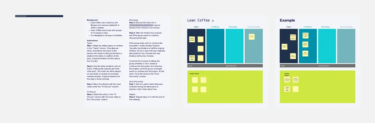 Template cover of Lean Coffee