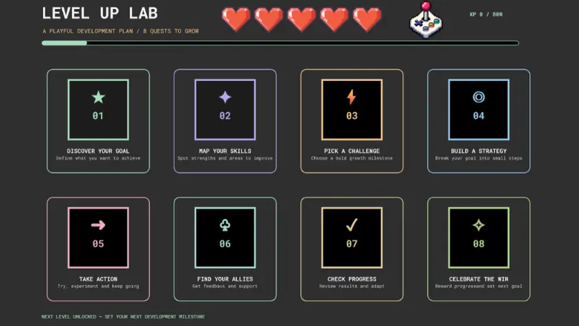 Level Up Development Plan