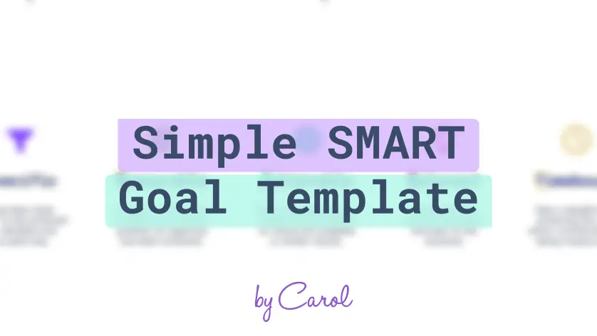 Simple Smart Goal
