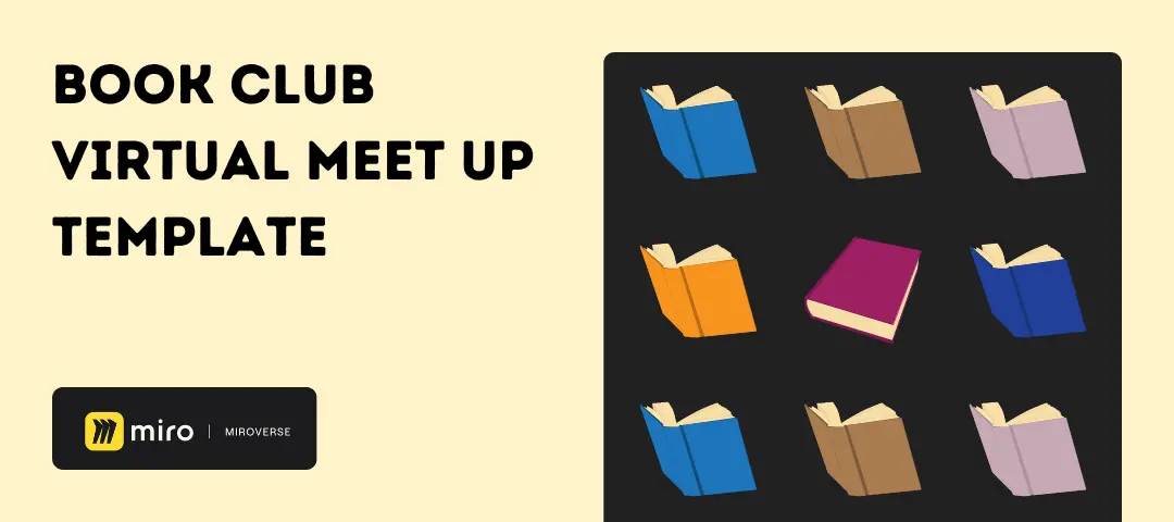 Template cover of Book Club Virtual Meet Up