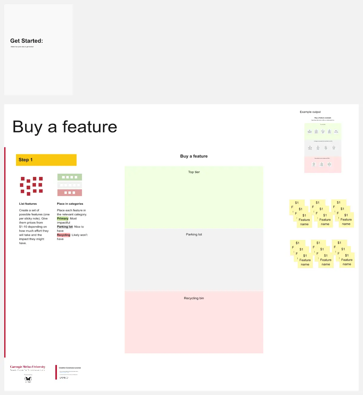 Template cover of Buy a Feature