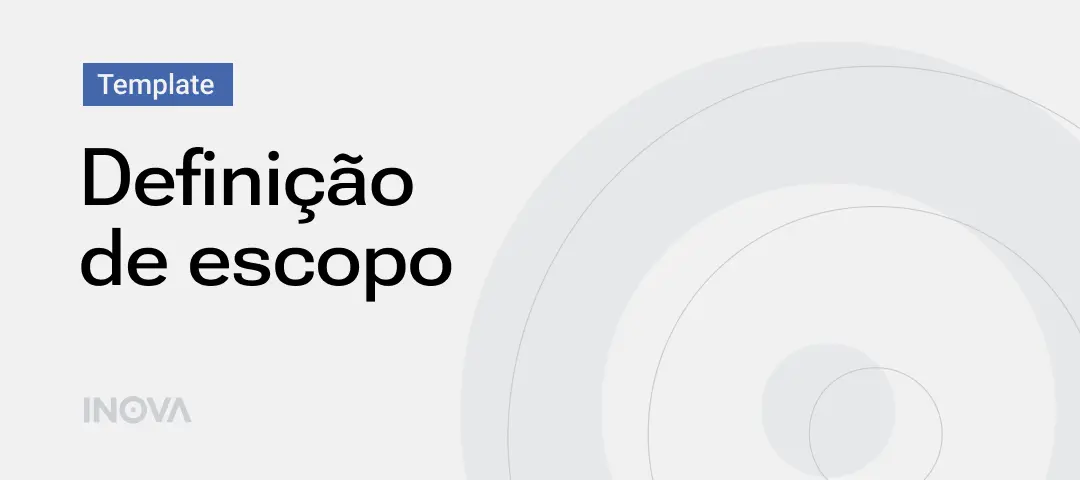 Template cover of Definição de escopo