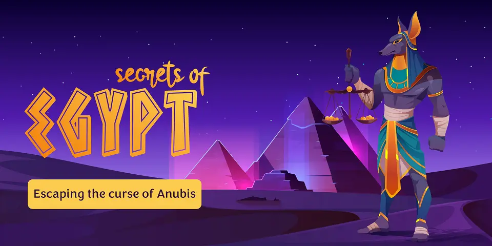 Template cover of Escape Rooms - Secrets of Egypt