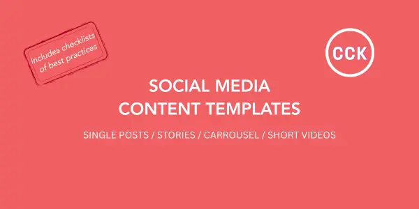 Social-Media-Inhaltsvorlagen