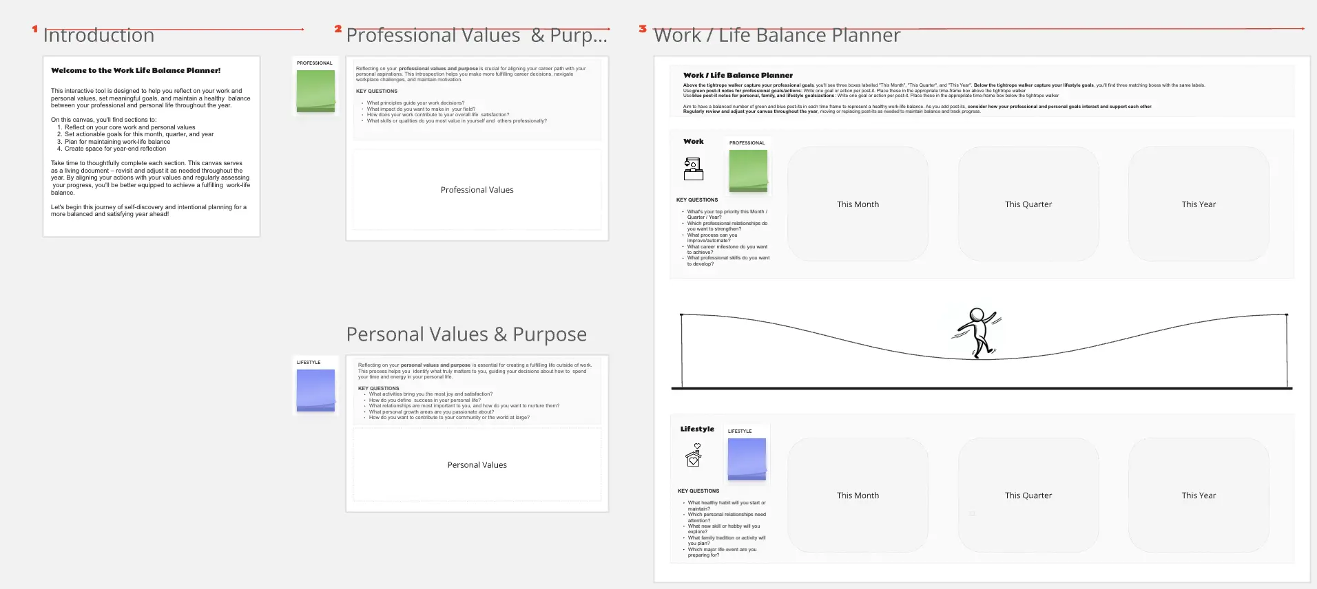 Template cover of Work / Life Balance Planner