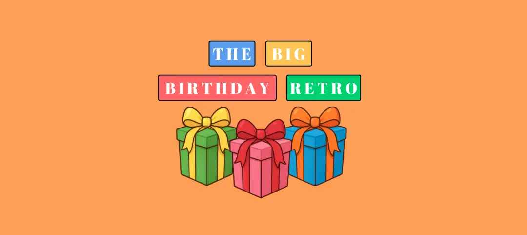 Template cover of The Big Birthday Retro