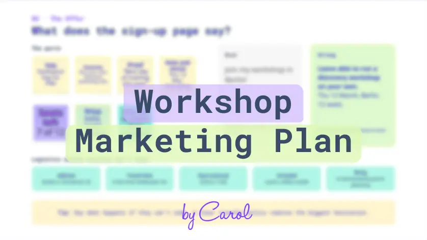 Workshop Marketing Plan