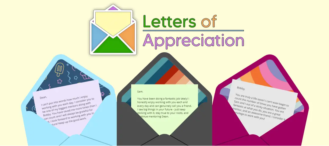 Template cover of Letters of Appreciation | Greeting Cards