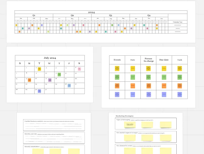 Template cover of Marketing Campaign Timeline