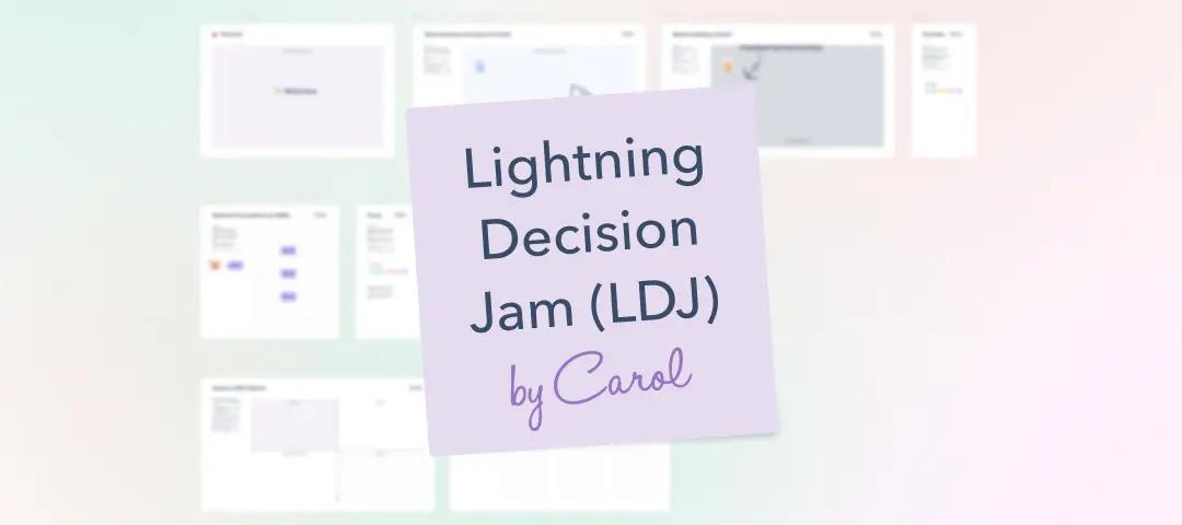 Template cover of Lightning Decision Jam (LDJ)