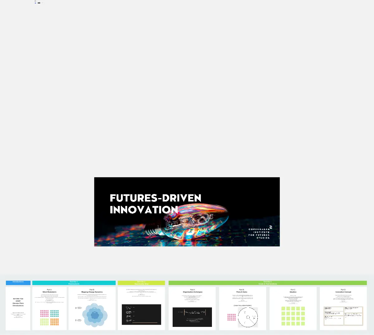 Template cover of Futures-Driven Innovation
