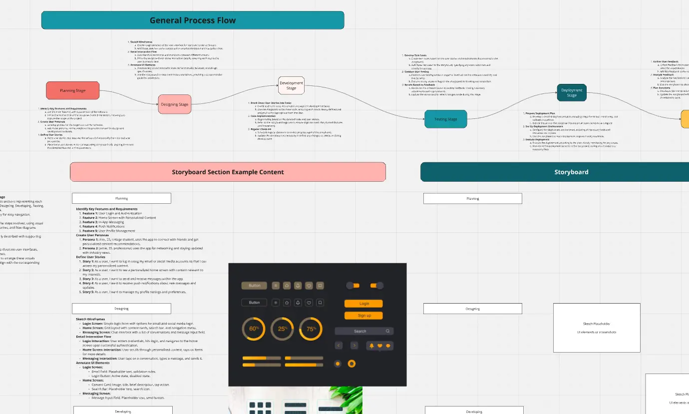 Template cover of Storyboard for Software Development