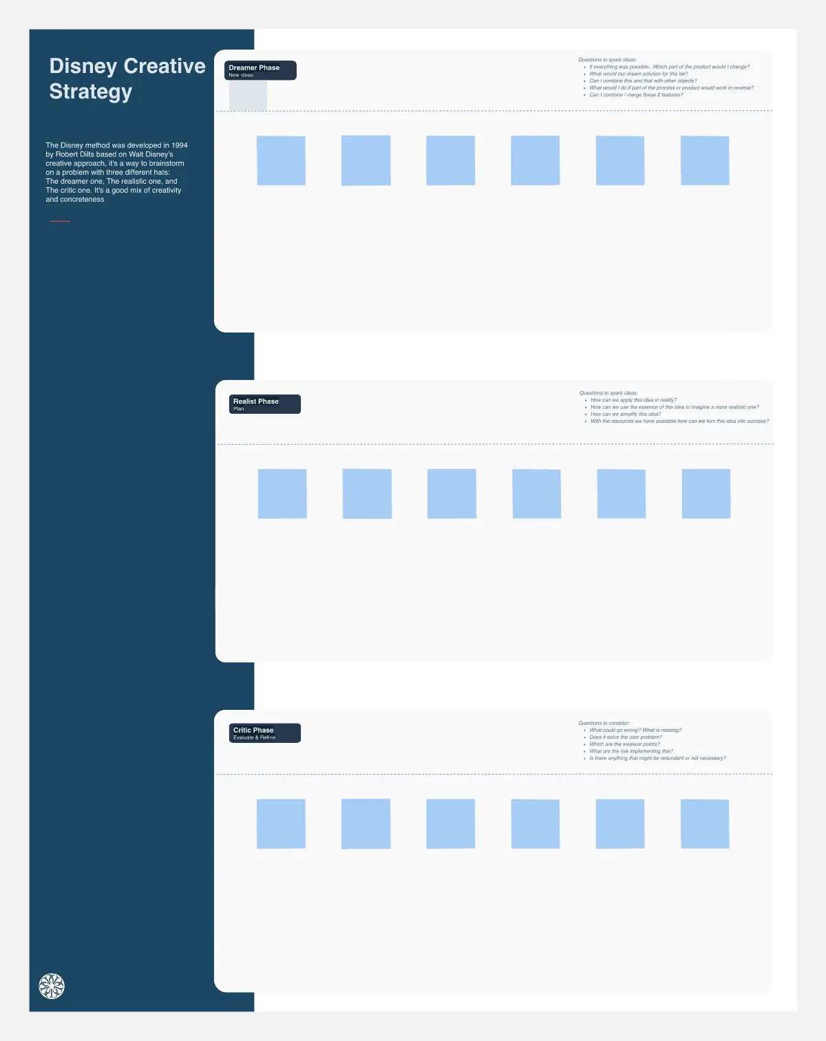 Template cover of Disney Creative Strategy By Manar Alboqami