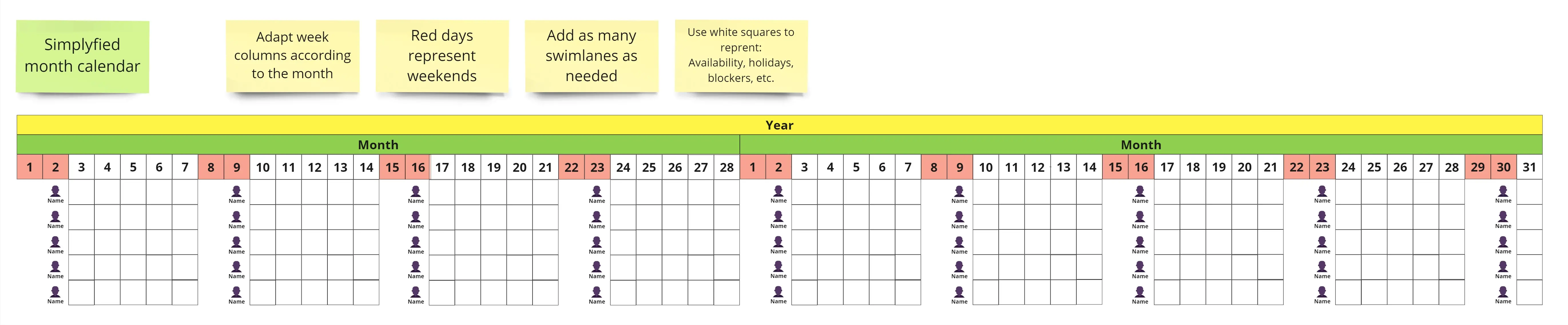 Template cover of Calendar Template