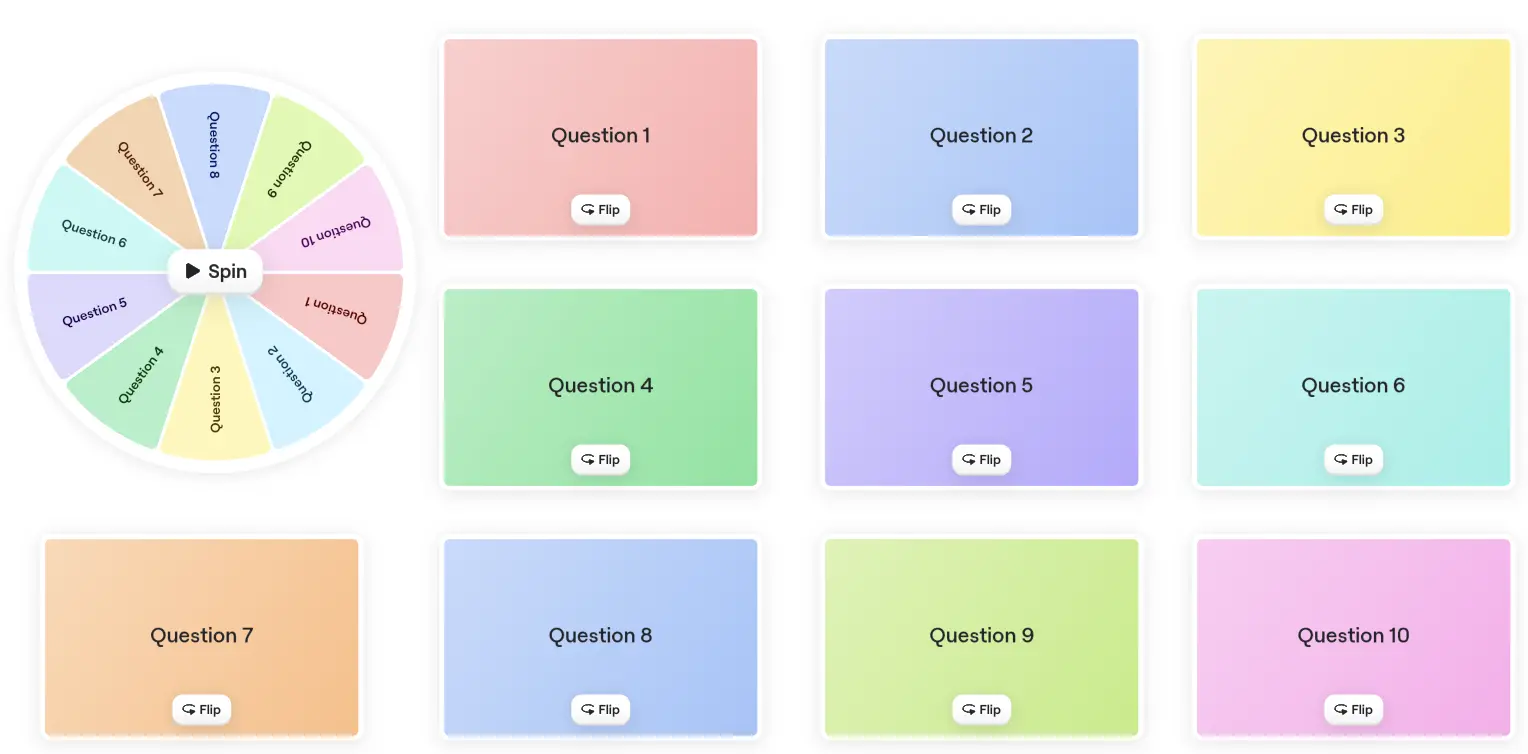 Icebreaker Spin Wheel