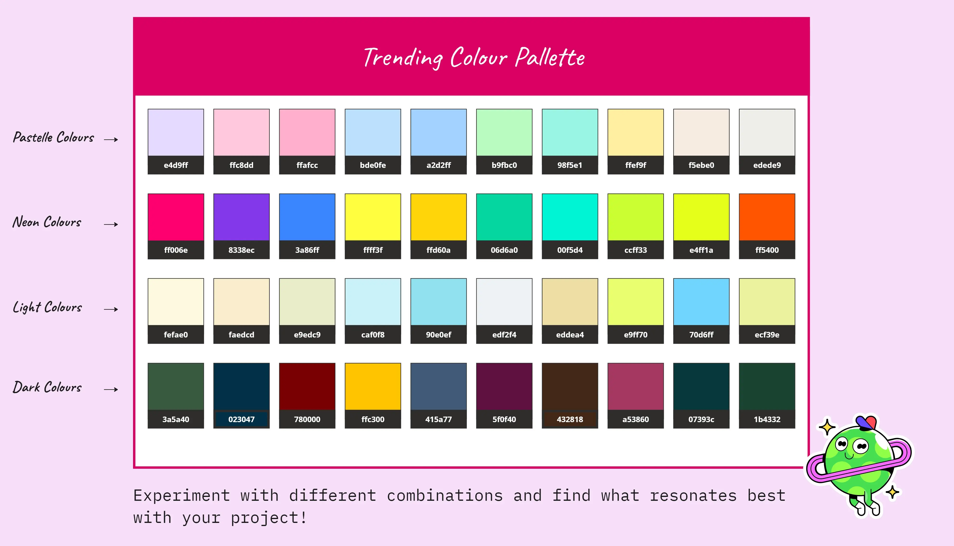 Template cover of 🍭 Trending Colour Palette