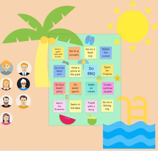 Template cover of Human Bingo - Summer Holiday Edition
