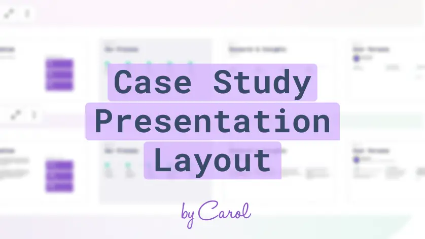 Case Study Presentation Layout