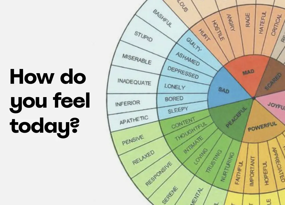 Template cover of Emotions Wheel Icebreaker