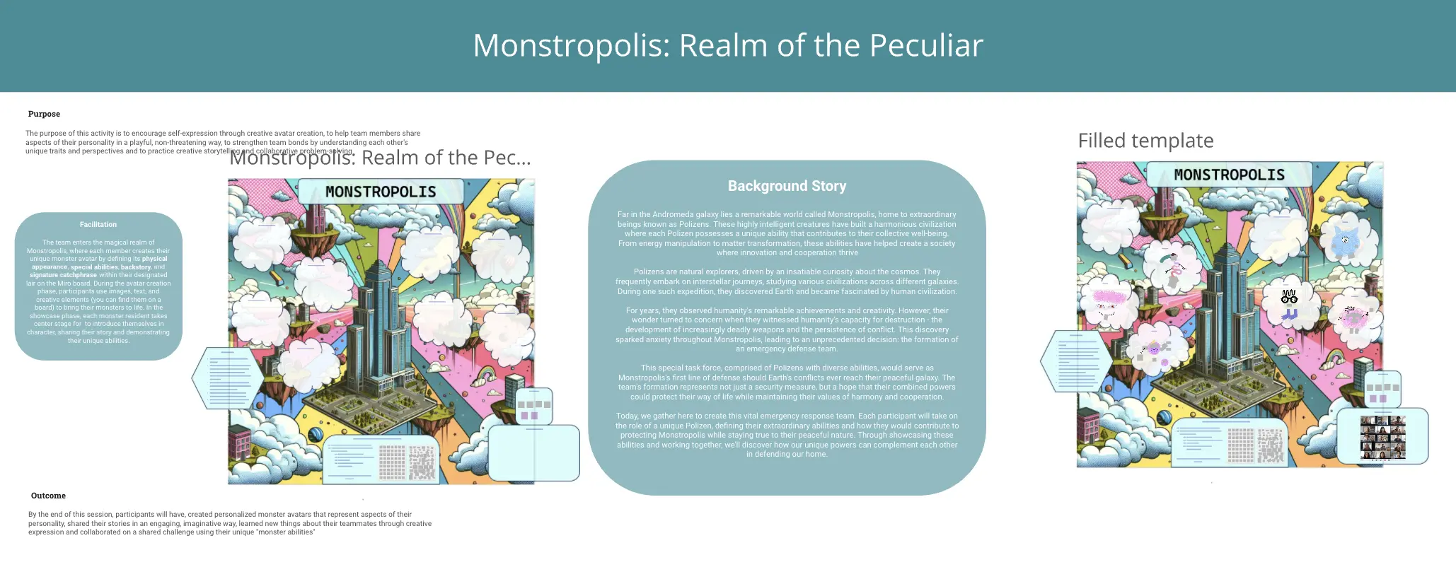 Template cover of Monstropolis: Realm of the Peculiar