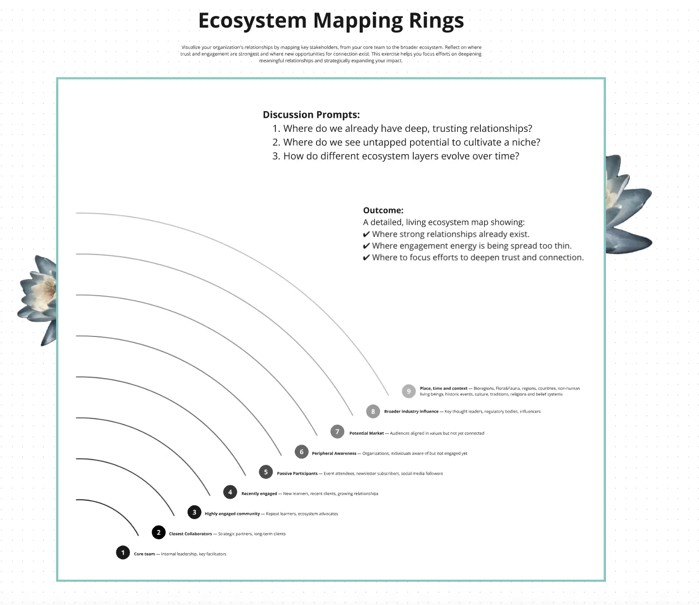 Template cover of Ecosystem Mapping Rings