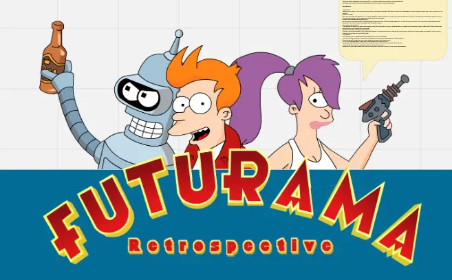 Template cover of Futurama Agile Retrospective Board