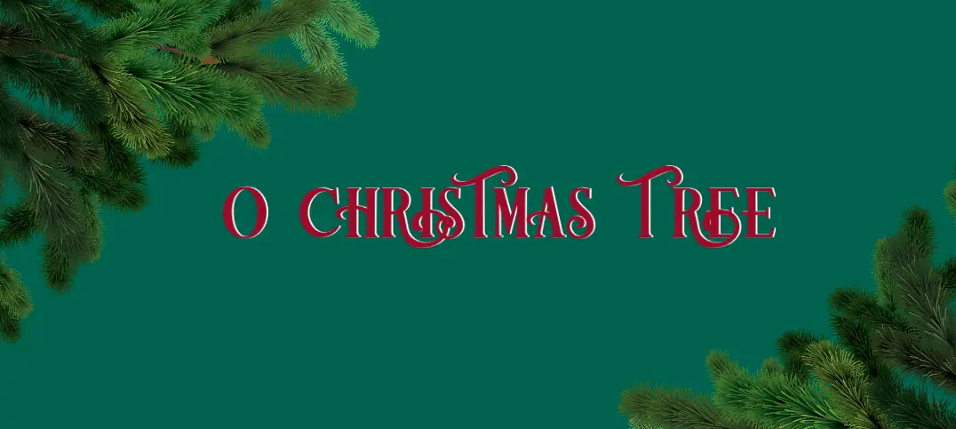 Template cover of O Christmas Tree Retro 🌲
