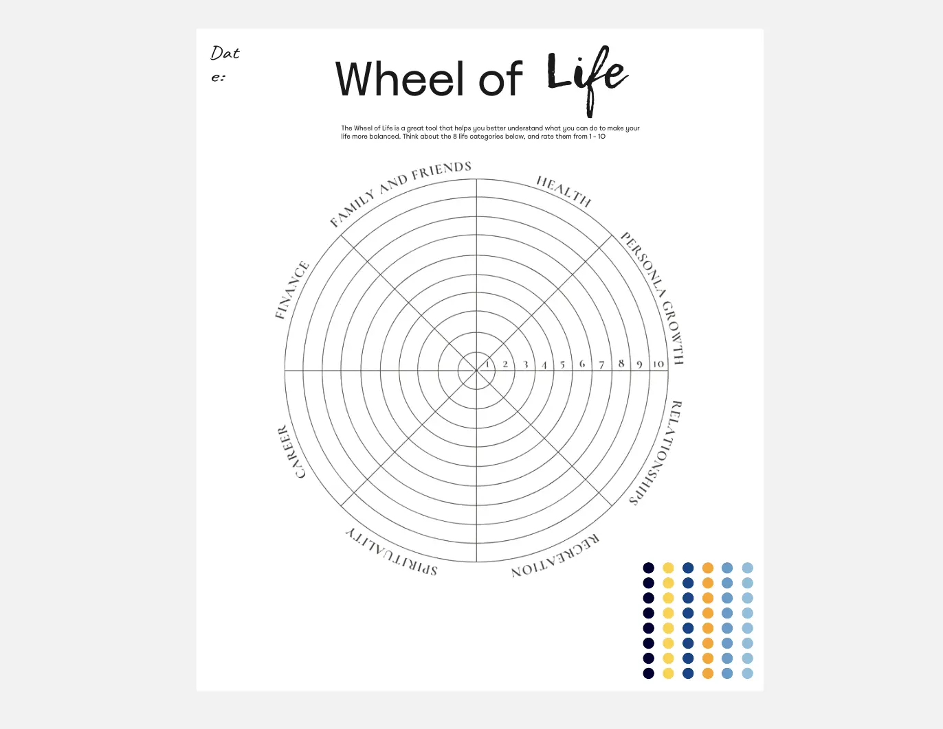 Template cover of Wheel of Life