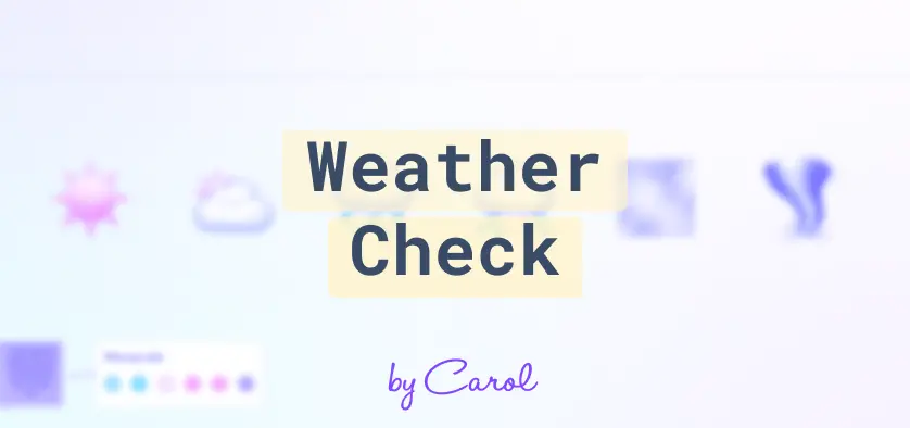 Weather Check