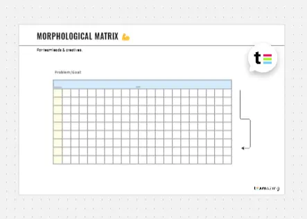 Template cover of Morphological Matrix