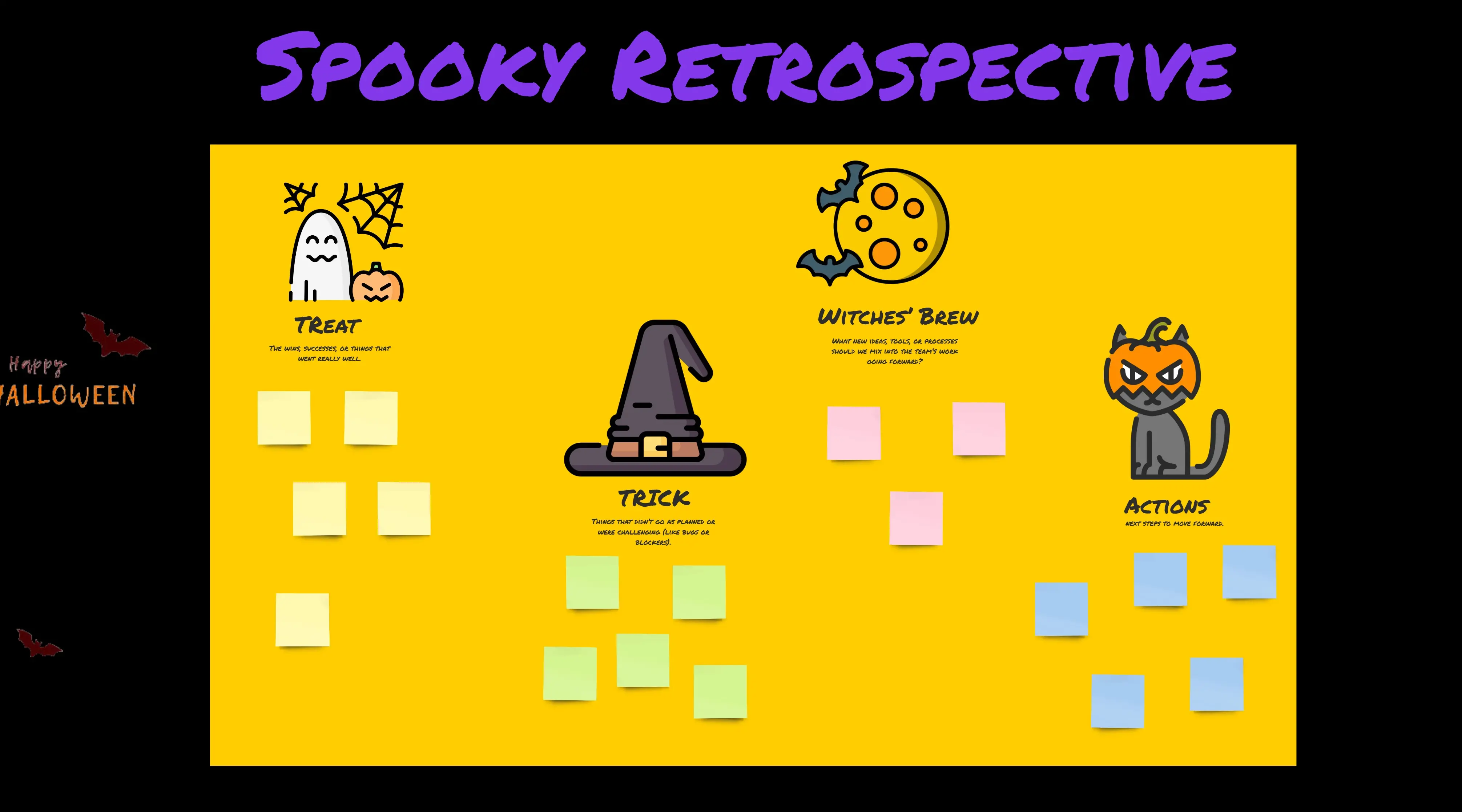 Template cover of Halloween Retrospective 👻